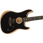 FENDER - STRATOCASTER AMERICAN ACOUSTASONIC - NOIR